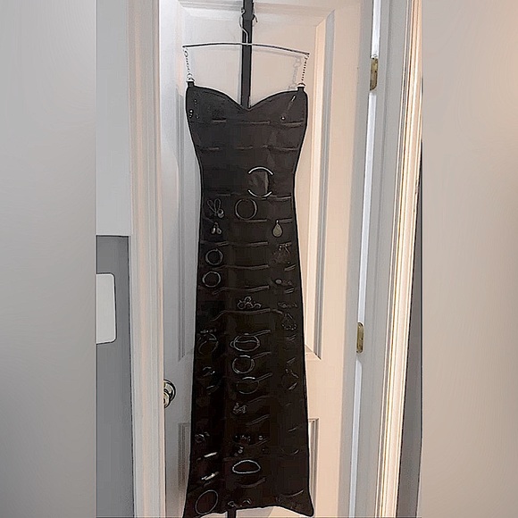 Umbra Vintage Sequin Dress Hanging Over the Door Jewelry 💎💍💄 Makeup Organizer - Picture 4 of 8